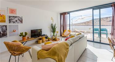 Lägenhet med havsutsikt, Fuerteventura, Costa Calma, privat 