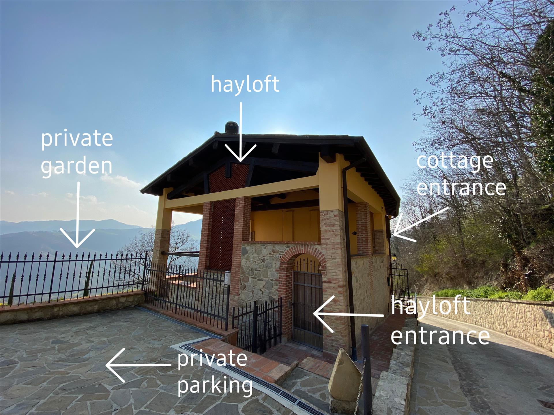 Renovated farmhouse in the lands of Matilda 