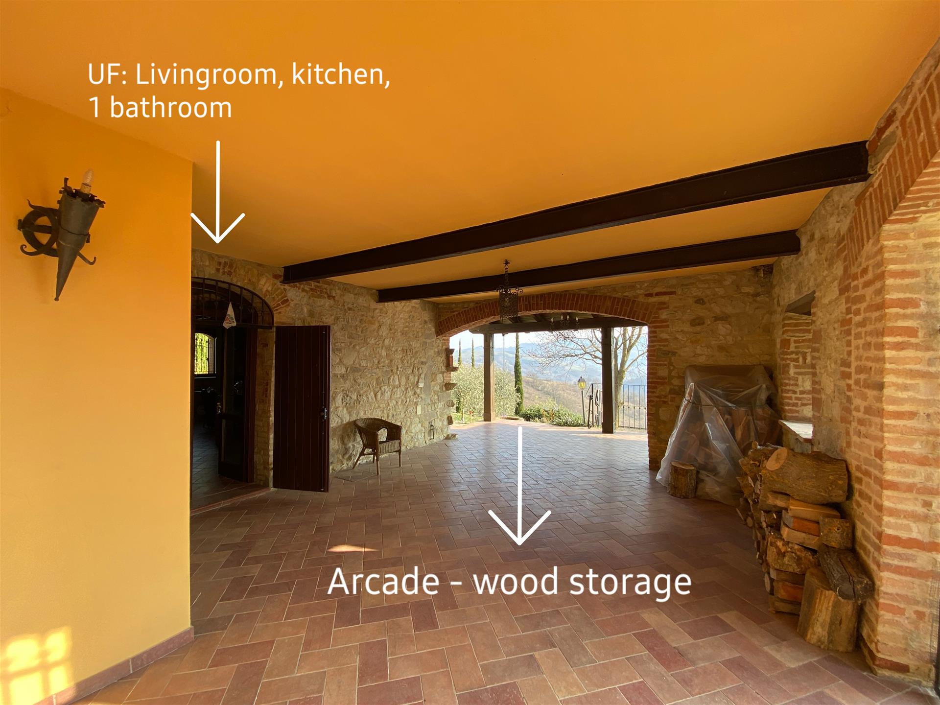 Renovated farmhouse in the lands of Matilda 