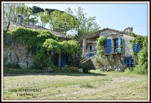For sale house + gîte - Land of 5,830.00 m²