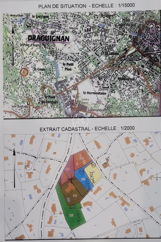 Draguignan - Terrains constructibles - à partir de 1 333 m²