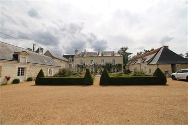 Touraine, a vast manor house with many annex apartments.