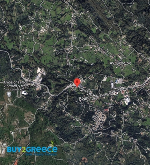 (Zu verkaufen) Nutzbares Grundstück außerhalb des Dorfes || Präfektur Korfu/Chora Korfu - 1.200 m²,