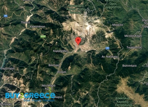 (Zu verkaufen) Nutzbares Grundstück || Präfektur Evritanien/Karpenisi - 330 m², 30.000€