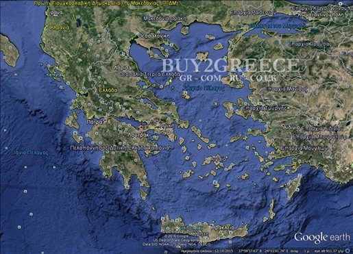 (À vendre) Terrain utilisable || Préfecture de Corinthe/Loutraki-Perachora - 850 m², 1.000.000€