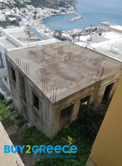 (Zu verkaufen) Nutzbares Grundstück || Dodekanes/Leros - 80 m², 45.000€