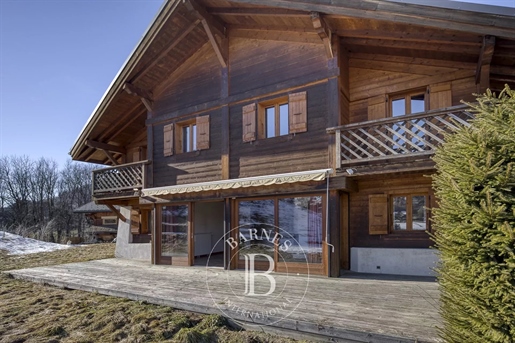 Megeve - 5-Bedroom Chalet With Mont Blanc View And Building Plot