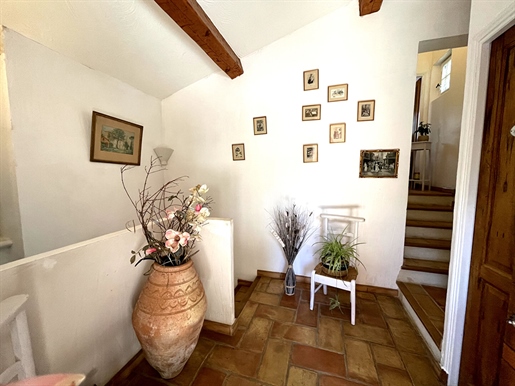Flayosc, charming quiet villa with view and swimming pool on 6000m2.