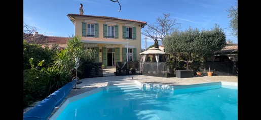 Draguignan, 4-room house with swimming pool + an independent T2.