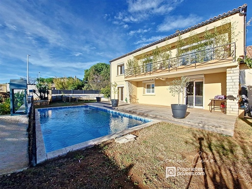 Family house Garons 5 room(s) 145 m2 + double garage and swimming pool