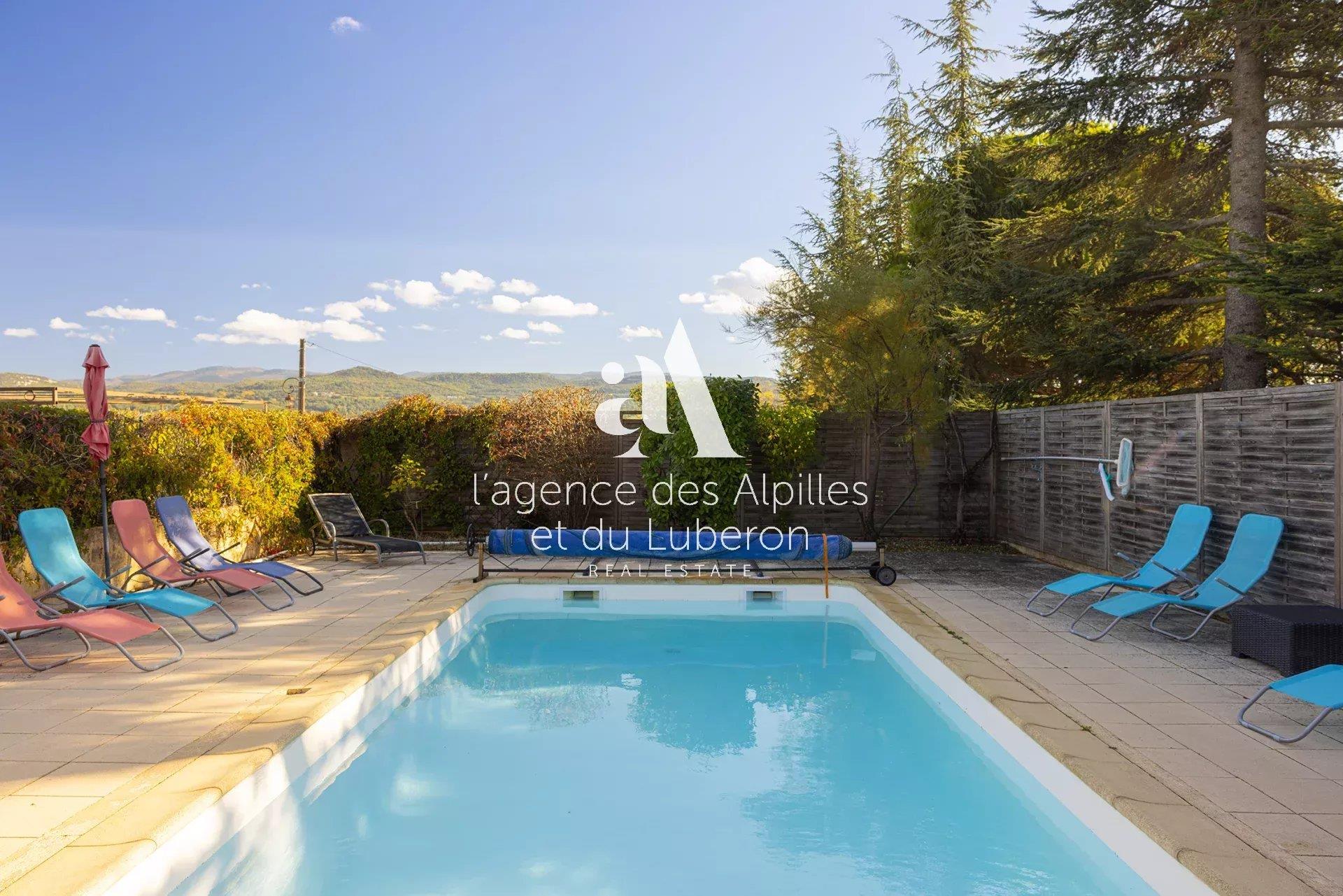 Gargas - Property With Views Pool And Land