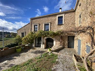 Stone house with 5 bedrooms on a 1117 m² plot with pool in an exceptional setting !