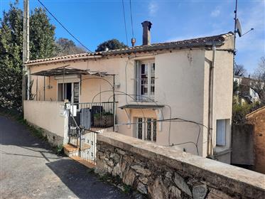 Pretty village house with terraces, small garden and in a very charming hamlet.