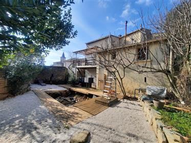 Pretty village house with terraces, small garden and in a very charming hamlet.