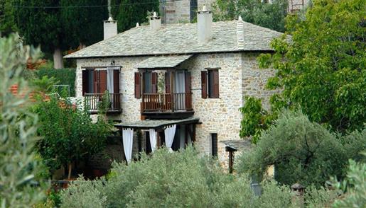Traditional stone house 150 sqm with sea view in Ano Gatzea Pelion