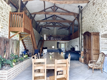 Proche Marmande - Magnifique ferme rénovée avec gîte & chalet