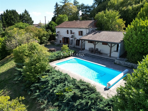 Character 4 Bed / 4 Bath Country Property With Heated Pool Near Eymet