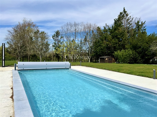 A 5 Bedroom Country House Near Duras With Newly Installed Heated Pool