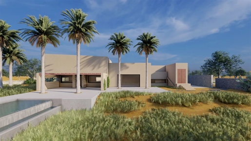 3 bedrooms villa with pool under completion near Torre Guaceto
