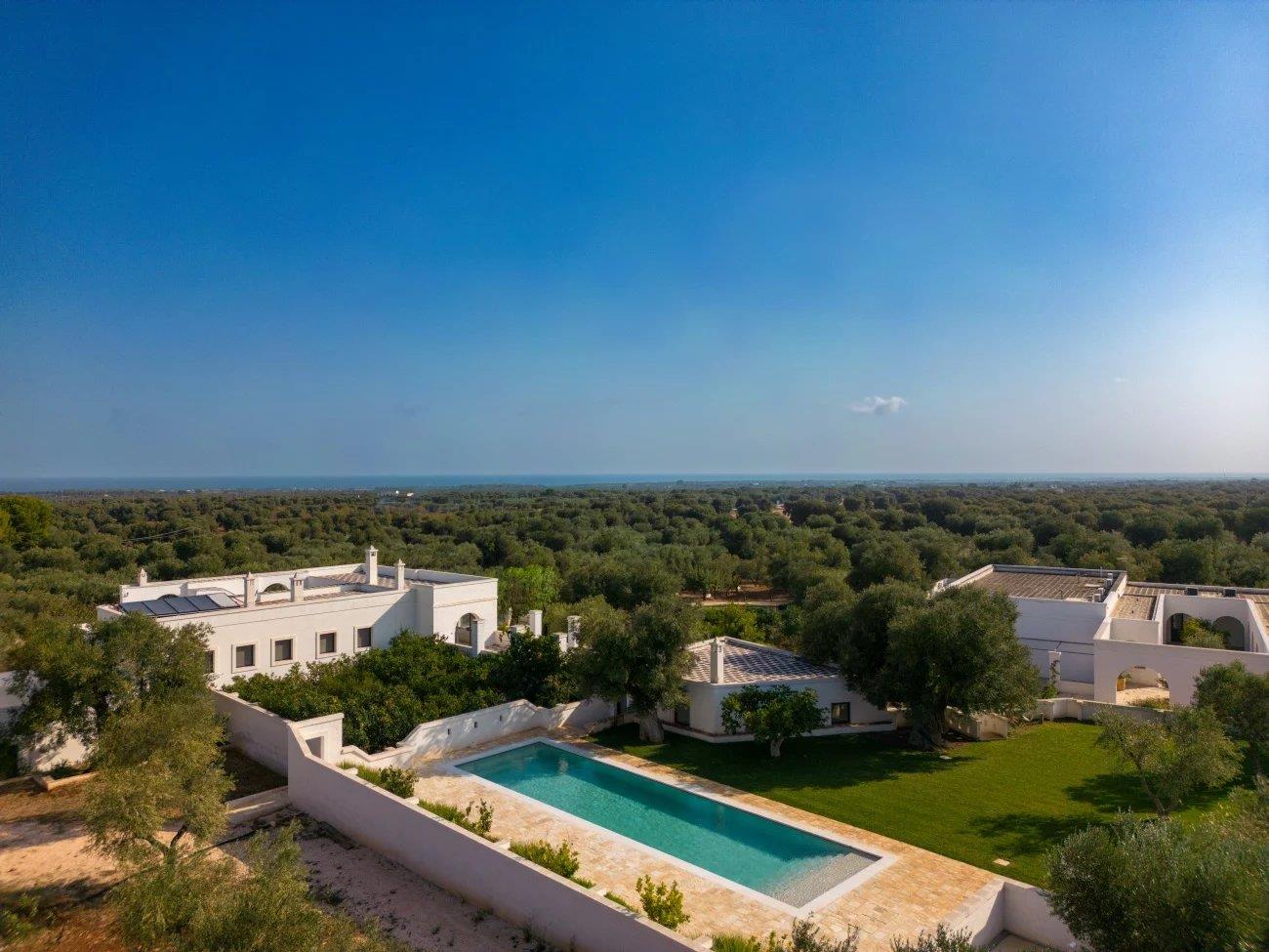 Masseria for sale in Ostuni with sea view