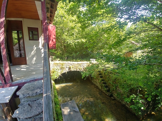 Moulin. Possibilités gîte/chambre d'hôtes