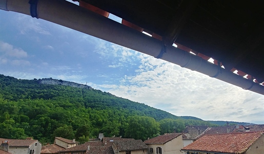 Centre Saint Antonin Noble Val, possibilité local commercial. Vues sur les Gorges de l'Aveyron!