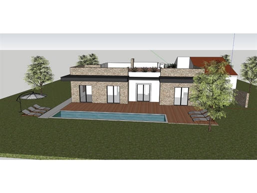 Terrain avec projet pour la construction d'une villa de 3+1 chambres