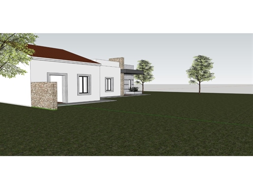 Land with project for the construction of a 3+1 bedroom villa