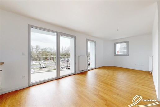 3-Zimmer-Wohnung von 57 m² + Balkon + Parkplatz - Marquette-lez-Lille