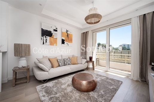 La Croisette in Cannes - Completely renovated 2-room apartment.