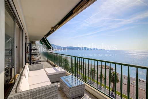Nizza Promenade des Anglais, 5-Zimmer-Wohnung Terrasse und Aussicht