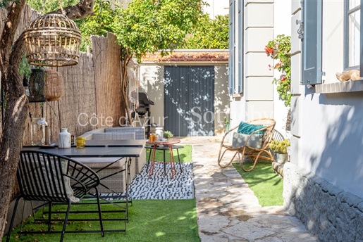 Charming single storey townhouse in absolute tranquility - walking distance to Cannes city center