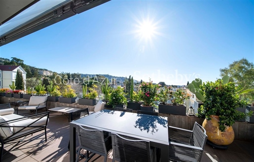 Penthouse en duplex 4 pièces, terrasse sur le toit - Cannes Oxfo