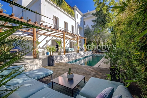 Exclusive : Contemporary house in Cimiez, Nice: 5 bedrooms, pool, serene setting
