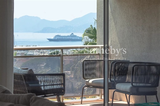 La Californie - Renovated apartment with high-end features - panoramic sea views