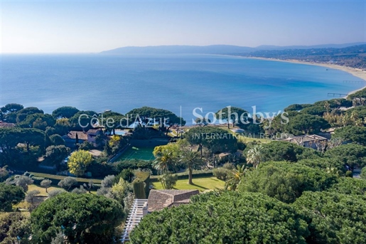 Stunning 5 beds villa with panoramic sea view and direct access to the beach
