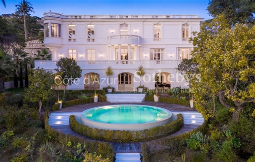 La Favorite : Belle-Epoque property : luxury property with panoramic sea view in Cannes