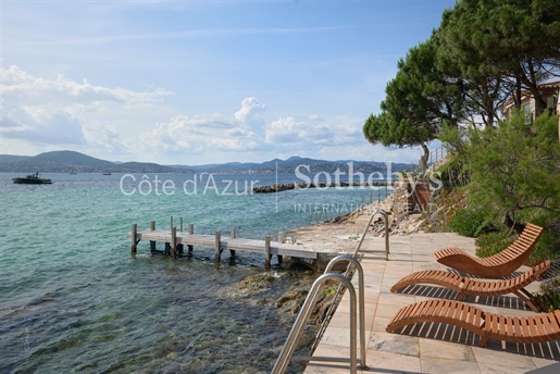 Luxueuse villa face à la mer - Les Parcs de Saint Tropez.