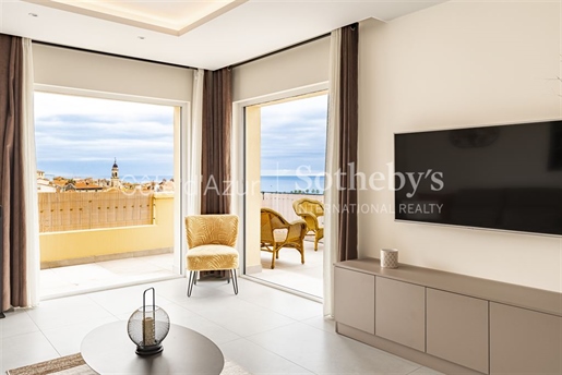 Sumptuous 145 sqm penthouse in Menton: Luxury, Panoramic views and elegance