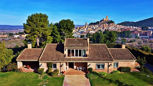 Villa de lujo con 8 dormitorios y piscina privada en venta en Biar (Alicante)
