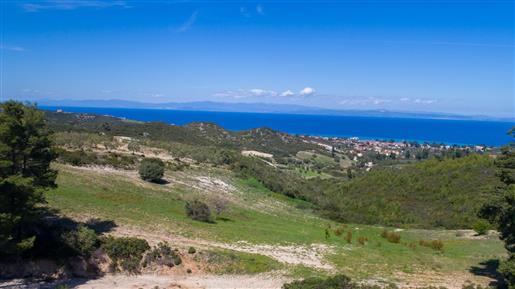 Chalkidiki Hanioti Vakantieland Panoramisch Uitzicht 
