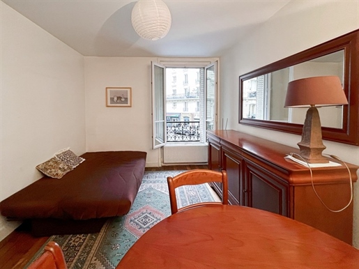 Ideal Investor - Exclusivity: 2-Room Apartment Metro Jules Joffrin Paris 18th at €285,000