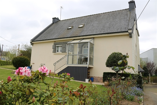 Dpt Morbihan (56),Exclusiviteit te koop Noyal Pontivy huis P5 van 137,05 m² - Terrein van 1,297,00 