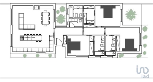 Habitação T3 em Setúbal de 182,00 m²
