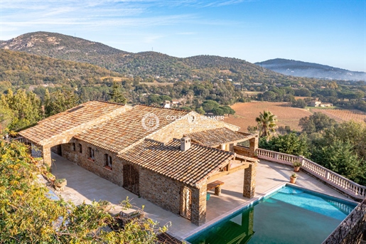 Grimaud Stone Villa with 10 Bedrooms in a Secure Estate Facing