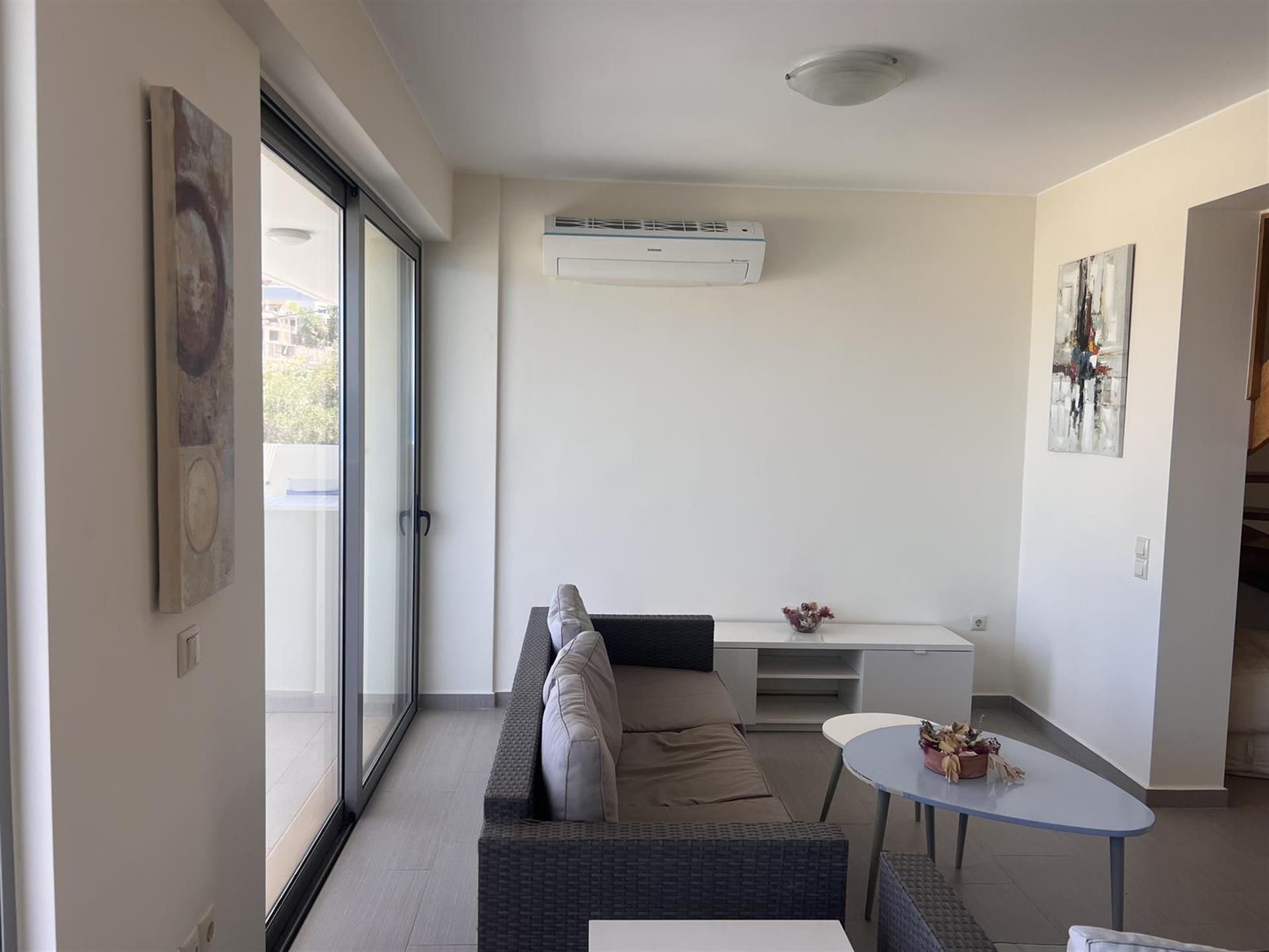 Zu verkaufen Luxus Maisonette mit Meerblick in Almyrida, Chania