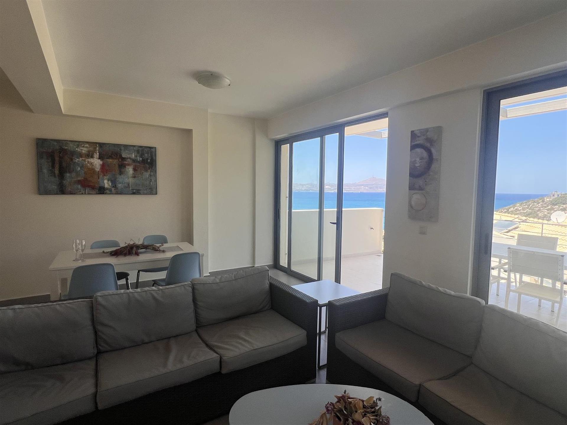 Zu verkaufen Luxus Maisonette mit Meerblick in Almyrida, Chania