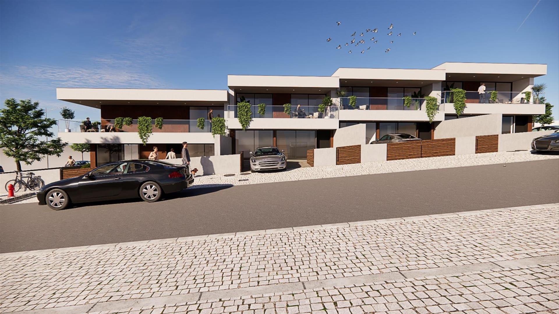 Nieuwe villa met 3 slaapkamers en 185m2, in Caldas da Rainha 