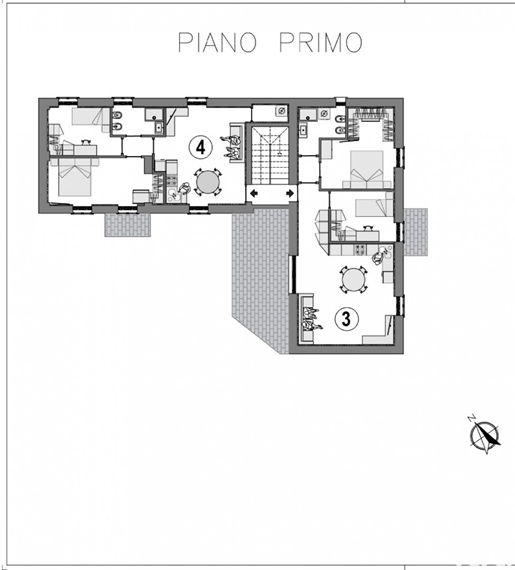 Vente Appartement 101 m² - 2 chambres - Mariano Comense