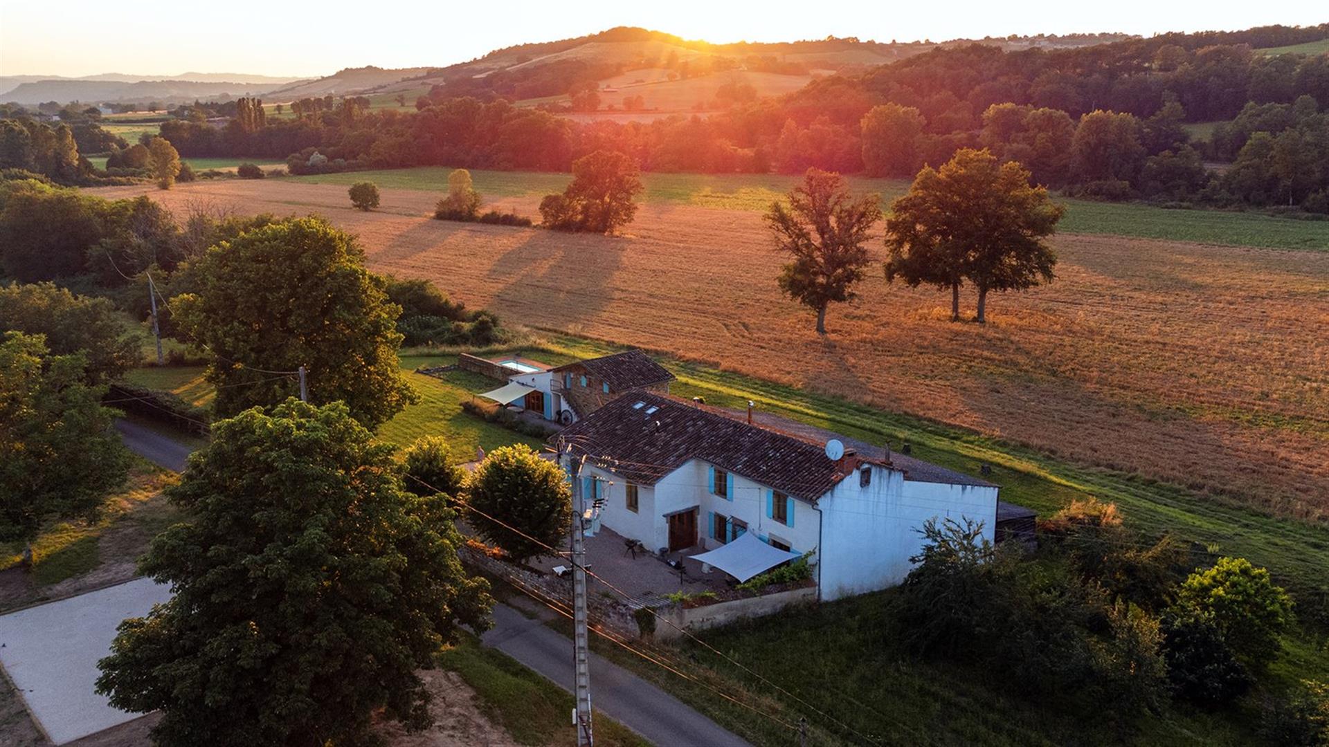 Grande casa e gite negócio para venda